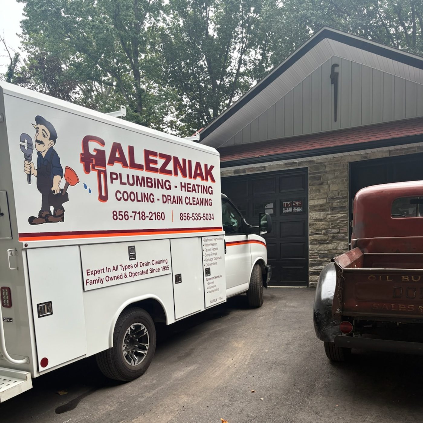 Family owned & operated since 1955 by Galezniak Plumbing, Winslow