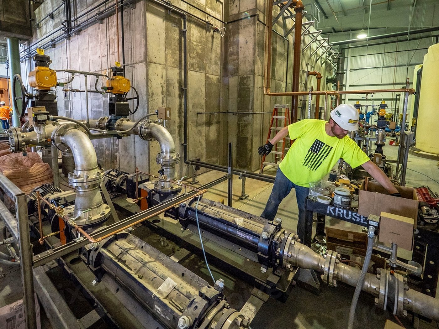 Mechanical, main-line and system work by Galezniak Plumbing, Winslow